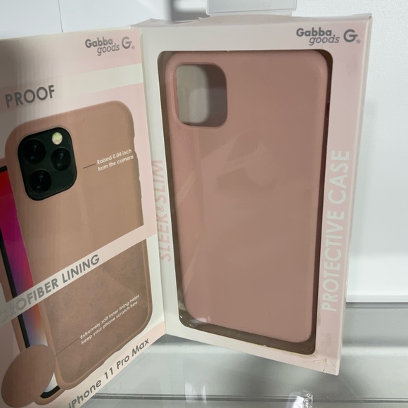 Gabby Goods iPhone 11 Pro Max Sleek & Slim Protective Case Pink New In Box - Picture 5 of 7